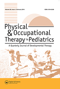 Cover image for Physical & Occupational Therapy In Pediatrics, Volume 36, Issue 1, 2016