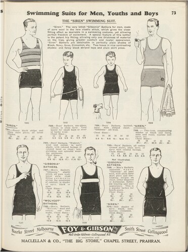 Figure 9. Foy & Gibson, Spring and Summer Catalogue 82 (1930–31): 73. Foy & Gibson Catalogues, University of Melbourne Archives.