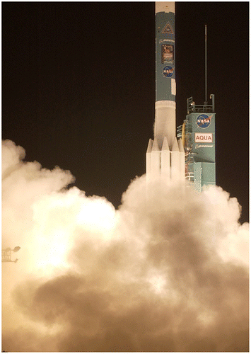 Figure 2. Launch of the Aqua spacecraft, 4 May 2002.