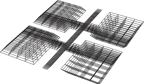 Figure 2. Finite element model of the gyroscope.