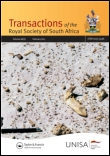Cover image for Transactions of the Royal Society of South Africa, Volume 60, Issue 2, 2005