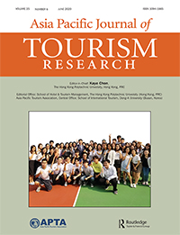 Cover image for Asia Pacific Journal of Tourism Research, Volume 25, Issue 6, 2020