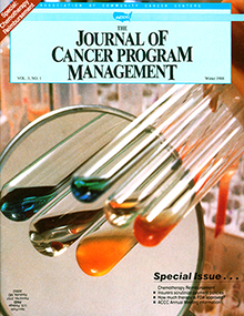 Cover image for Oncology Issues, Volume 3, Issue 1, 1988