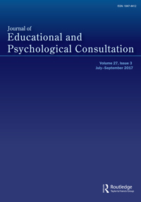 Cover image for Journal of Educational and Psychological Consultation, Volume 27, Issue 3, 2017