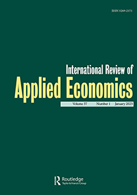 Cover image for International Review of Applied Economics, Volume 37, Issue 1, 2023
