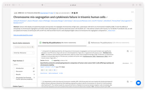 Figure 6. Example of a scite report page.Image provided by scite.ai and reproduced with permission.