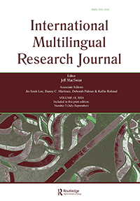 Cover image for International Multilingual Research Journal, Volume 18, Issue 3, 2024