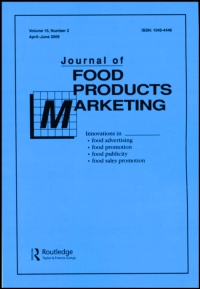 Cover image for Journal of Food Products Marketing, Volume 22, Issue 7, 2016