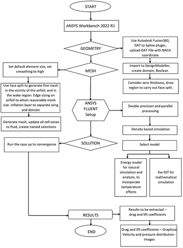 Figure 7. Flowchart of steps carried out during the study.