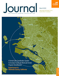 Cover image for Journal of the California Dental Association, Volume 50, Issue 3, 2022