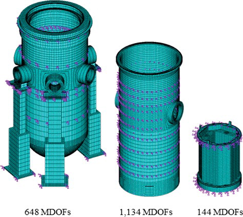 Figure 22. MDOF selection for the clamped CSB assembly in a vacuum.