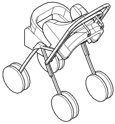 Figure 46. Stroller back.