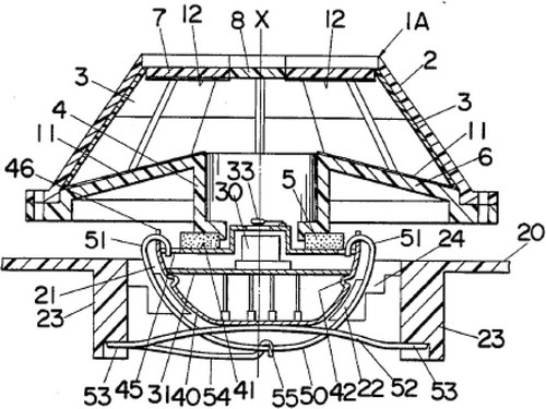 Figure 21. Passive infrared detector US4672206.