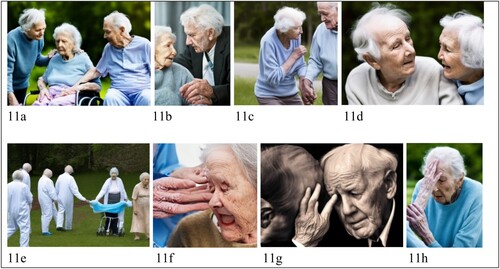 Figure 11. Interactions between people with (and without) dementia.