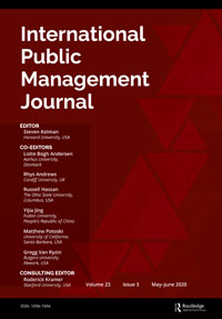 Cover image for International Public Management Journal, Volume 23, Issue 3, 2020