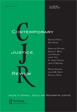 Cover image for Contemporary Justice Review, Volume 16, Issue 3, 2013