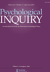 Cover image for Psychological Inquiry, Volume 32, Issue 2, 2021