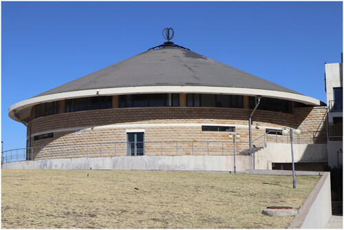 Figure 2. The mokorotlo debating chamber, Maseru, September 2019. (Photograph by author.)