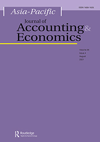 Cover image for Asia-Pacific Journal of Accounting & Economics, Volume 28, Issue 4, 2021