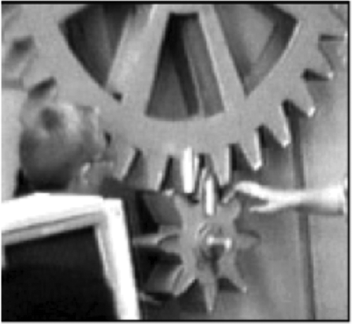 Figure 4. Meshed gears designed for the Lab by Arthur Ganson.