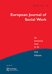 Cover image for European Journal of Social Work, Volume 20, Issue 1, 2017