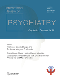 Cover image for International Review of Psychiatry, Volume 34, Issue 3-4, 2022