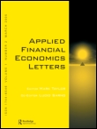 Cover image for Applied Financial Economics Letters, Volume 1, Issue 2, 2005