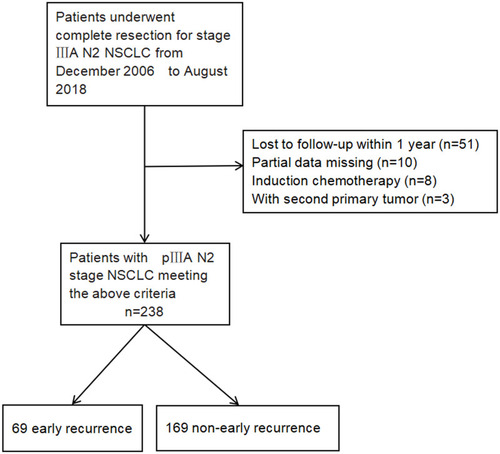 Figure 1 Flow chart of eligible patients enrolled in this study.