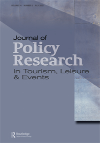 Cover image for Journal of Policy Research in Tourism, Leisure and Events, Volume 14, Issue 2, 2022