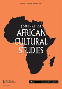 Cover image for Journal of African Cultural Studies, Volume 32, Issue 4, 2020