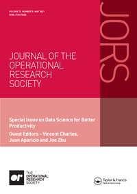 Cover image for Journal of the Operational Research Society, Volume 72, Issue 5, 2021