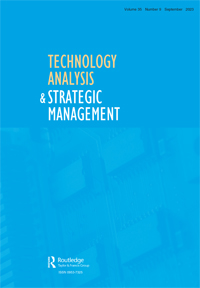 Cover image for Technology Analysis & Strategic Management, Volume 35, Issue 9, 2023