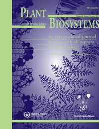 Cover image for Plant Biosystems - An International Journal Dealing with all Aspects of Plant Biology, Volume 154, Issue 5, 2020