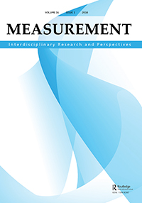 Cover image for Measurement: Interdisciplinary Research and Perspectives, Volume 16, Issue 1, 2018
