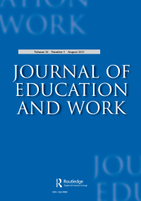 Cover image for Journal of Education and Work, Volume 33, Issue 1, 2020