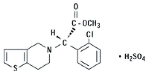 Figure 3 Clopidogrel molecule.