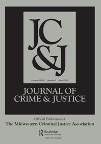 Cover image for Journal of Crime and Justice, Volume 39, Issue 2, 2016