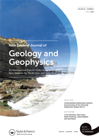 Cover image for New Zealand Journal of Geology and Geophysics, Volume 65, Issue 1, 2022