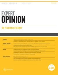Cover image for Expert Opinion on Pharmacotherapy, Volume 17, Issue 12, 2016