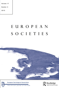Cover image for European Societies, Volume 17, Issue 3, 2015