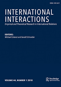 Cover image for International Interactions, Volume 44, Issue 1, 2018