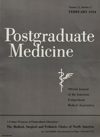 Cover image for Postgraduate Medicine, Volume 15, Issue 2, 1954
