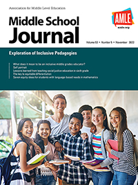 Cover image for Middle School Journal, Volume 53, Issue 5, 2022