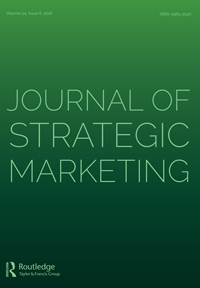 Cover image for Journal of Strategic Marketing, Volume 24, Issue 6, 2016