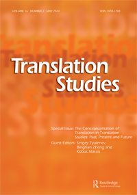Cover image for Translation Studies, Volume 16, Issue 2, 2023