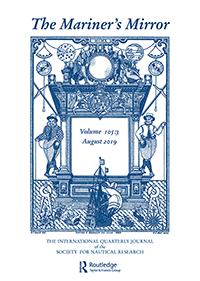 Cover image for The Mariner's Mirror, Volume 105, Issue 3, 2019