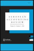 Cover image for European Accounting Review, Volume 21, Issue 1, 2012