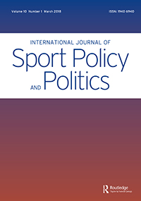 Cover image for International Journal of Sport Policy and Politics, Volume 10, Issue 1, 2018