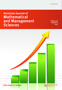 Cover image for American Journal of Mathematical and Management Sciences, Volume 36, Issue 4, 2017