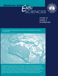 Cover image for Australian Journal of Earth Sciences, Volume 69, Issue 8, 2022